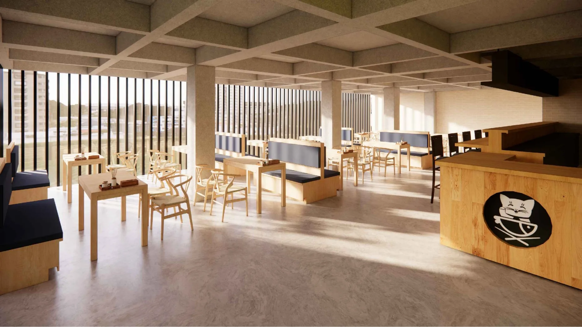 Coworking zona de trabajo